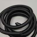EVIL ENERGY 8AN Fuel Line, AN8 Braided Fuel Hose Nylon CPE 10FT Black