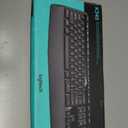 Logitech K345 Wireless Keyboard - Full-Sized Keyboard with Palm Rest, 2.4 GHz Wireless USB Receiver - for PC, Laptop