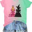 Women Musical Movie Shirt Musical Girls Shirts Birthday Gifts Fan Tee Casual Short Sleeve Tops (L)