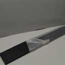 1" Rise Threshold Ramps for Doorways, Driveways, Heavy Duty Solid Rubber 3500lbs Capacity, Non-Slip & Cuttable Handicap Ramp for Wheelchairs, Scooters, Strollers, Curbs- 1Rise (355.9)