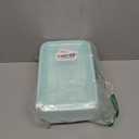 buluker 8 Pack Bento Lunch Box Compartment Wheat Straw Meal Prep Food Storage Containers Plastic, Microwave and Dishwasher Safe