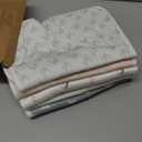 KeaBabies 5-Pack Burp Cloths for Baby Boys and Girls and 3-Pack Baby Swaddle Sleep Sacks - Ultra Absorbent Burping Cloth, Burp Clothes, Newborn Towel - Newborn Swaddle Sack