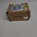 8 Inch Hooded Wall Vent Cover for Dryer Vent - Galvanized Steel Exhaust Cap with Damper & Screen, Outdoor Bathroom Fan/Range Hood Vent (Includes Tape & Clamps) (Black)