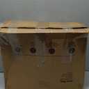 6x9 Area Rugs for Living Room, Modern Abstract Washable Rug with Non-Slip Backing & Low Pile Indoor Carpet for Nursery Room, Bedroom and Dinning Room, Brown