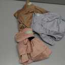 wegreeco Dog Diapers Female (3 Pack), Highly Absorbent Puppy Doggie Dog Diapers for Female Dogs Period, Washable Doggy in Heat, Small Medium Large Size (Medium) (Champagne Colour)