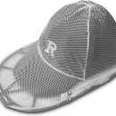 XQXA Hat Washer Cage for Washing Machine, Anti Deformation Hat Cleaner for Baseball Caps (black-1)