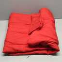 Amazon Basics 2 Piece Microfiber Kid's Comforter and Pillow Sham Set, Toddler, Red, Solid