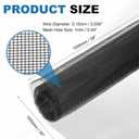 PATIKIL 39 x 39 Wire Mesh 1 PCS 304 Stainless Steel Woven Air Vent Filter