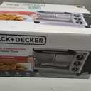 BLACK+DECKER TO1313SBD Toaster Oven, 15.47 Inch, Silver