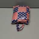 Picnic Table Cover with Bench Covers Fitted Elastic Non Slip Water Resistant Camping Tablecloths for 6 Foot Rectangular Tables Travel Trailer Gadgets Summer Garden Supplies Gifts for Couples (72*30Inch, Red Flag)