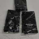 3 Pack Wide Calf Compression Socks for Women & Men, Plus Size Knee High Stockings for Circulation Support, Black L/ XL