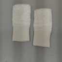 Stylish fingerless gloves, suitable for women, soft and warm, comfortable for winter, solid color plush knit gloves.size S-M