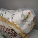 Floral Comforter Set Queen Size, 100% Nature Cotton 3 Pcs Garden Floral Aesthetic Bedding Set Ultra Soft&Breathable Cottagecore Botanical Comforter