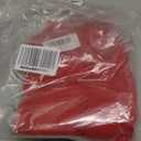 Socomi Boho Table Runner Macrame Valentine's Day Farmhouse Woven Cotton Linen Rustic Coffee Table Runner with Tassels for Dresser Scarf Home Decor Dining Room 12x90 in Red