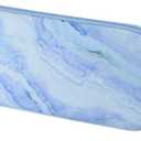CM Neoprene Carrying Case Bag Protection Pouch Compatible with Magic Keyboard & Mouse, Trackpad (Blue Marble Pattern)