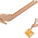 Toaster Tongs, Multipurpose Wooden Tongs for Cooking, Salad, Cat Gifts, Cute Kitchen Accessories, Fun Kitchen Gadgets (Cat)