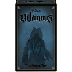 Ravensburger Disney Villainous - Treacherous Tides Strategy Board Game - Play as Davy Jones or Tamatoa - Stand-Alone or Expand with Other Villainous Games - Award-Winning Line - Ages 10+