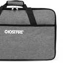 GHOSTFIRE Guitar Pedal Board Bag Effect Pedalboard Bag Accessory Storage Bag Carry Case 20.1x11.8x5.1in