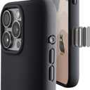 TineeOwl for iPhone 16 Pro Max Magnetic Case, Camera Control Button, Compatible with MagSafe, TPU, Minimalist, Slim/Thin, Grippy - Dune Series (Almost Black, iPhone 16 Pro Max)