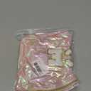 Hiroyuki Iridescent Makeup Bag, Cute Cosmetic Bag, Large Capacity Travel Pouch (Amazing, Pink)