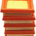 5 Pack 4134 141 0300 Air Filter Replace for Stihl 41341410300 Compatible With STHIL FS120 FS200 FS250 FS300 FS350 FS400 FS450 ZENOAH BCZ4500 BCZ5000 String Trimmer Brush Cutter