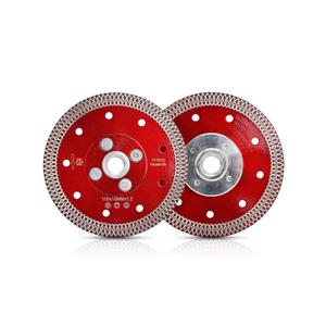 Casaverde 4.5 Inch Diamond Porcelain Saw Blades Tiles Blades with Arbor 5/8-11 Flange for Porcelain Tile Granite Marbles (F-SX-4.5)