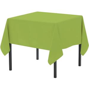 Majestic Giftware PU Faux Leather Rectangle Tablecloth | (TCE26-54108) Mustard Waterproof & Spill Proof Dining Table Cover | Decorative Washable Tablecloth for Home, Kitchen, Party (54X72)