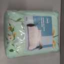 JSD Green Floral Printed Sheet Set King Size, 4 Piece Soft Botanical Microfiber Sheets Extra Deep Pocket