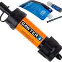 Sawyer Products Mini Water Filtration System (1-Pack, Orange)