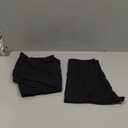 Leafigure 2 Pack Leggings with Pockets for Women, High Waisted Soft Leggings for Yoga Gym (Large-X-Large, Black)