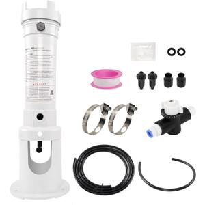 R171016 Pool Chlorinator Compatible with Pentair Rainbow 300 chlorinator, Automatic Chlorine/Bromine Offline Pool Feeder with Upgraded Control Valve and Connector Parts