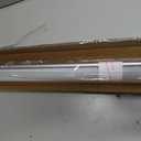 No Drill No Tools 100% Blackout Roller Shade | UV Protection | Easy-Care Fabric | Roller Blind for Windows & Doors | Pull Down Window Shade - Grey (34.5" W x 75" H)