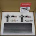 Track Saw Parallel Guide System with Mirco Adjustable Flip Stop and Zero Calibration for Woodworking Repeatable Rip Cuts for Track Saw Guide Rail Compatible with Festool,Makita,Milwaukee