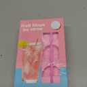 Ice Cube Straw Mold, Pack of 3