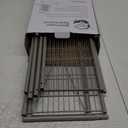 Zenna Home Over the Toilet Storage Shelf Space Saver, Behind Toilet Bathroom Organizer and Storage, Metal Bathroom Organizer with 3 Shelves, Satin Nickel