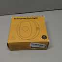 WILLED Rechargeable RGB Puck Lights with Remote Control, 1200mAh Battery Operated Tap Lights, Dimmable Touch Under Cabinet Lighting, Wireless Push Light, LED USB Shelf Light (6 Pack) (Black)