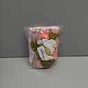 Pink and Gold Birthday Party Decorations for Women with Happy Birthday Banner,Curtains, Butterfly Wall,Circle Dots Garland,Tissue Pompoms,Paper Tassels Garland for Her