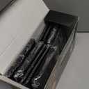 Kochorie 360 Pieces Black Plastic Cutlery Set Disposable Plastic Utensils Heavy Duty Flatware Set Includes 120 Knives 120 Forks 120 Spoons for Party Birthday