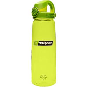 Nalgene Sustain Tritan BPA-Free On The Fly Water Bottle Made with Material Derived from 50% Plastic Waste (24 Ounces, Spring Green with Iguana)