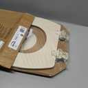 Bemis 1500EC 146 Almond Elongated Molded Wood Toilet Seat with Easy-Clean & Change Hinge