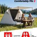 Abahub Inflatable Camping Tent with Hand Pump for  4 Person|12 x 7.7 x 4.8ft