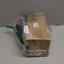 KOMCLUB Stove Pipe Stainless Steel Flue Chimney Extension Stove Pipe 4 pcs Straight Chimney Tube Set for Wood Stoves, Fireplaces, Furnaces, Boilers, Stoves, Ranges, Water Heaters 2.36" x 45.47"