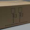 24.8 inch Battery Operated Wall Sconces Set of 2 with Remote, Rechargeable Wireless Wall Lights with Beige Fabric Shade, Indoor Not Hardwired Dimmable for Bedroom Living Room Decor