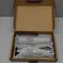 LARS NYSM Salt and Pepper Grinder Set Manual, Stainless Steel Salt and Pepper Mills with Adjustable Ceramic Grinder I Design Spice Shakers (Stainless Steel)