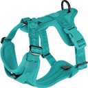 No Pull Dog Harness with Lycra, Three-Point Force Dispersion & 3D Padding, Adjustable Breathable Mesh for Dogs (MARRS Green,XS)