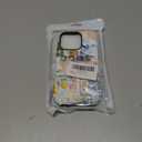 Compatible for iPhone 15 Pro Case Compatible with MagSafe [6ft Drop Tested] Rugged Shockproof Protective Phone Case for Women Men Collage Cute Bows Italy Summer Lemon Aesthetic Design Multicolor