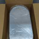 OBTANIM 2 Pack 4 Gallon Galvanized Ice Buckets Metal Champagne Drink Cooler Storage Ice Tub with Carry Handles for Beer Cocktails Wine Beverage Home Parties Bar Cooling Supplies