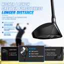 XINGGM Golf Hybrid Golf Clubs for Men,Premium RH 3 Hybrid/4 Hybrid/5 Hybrid Golf Club & Utility Golf Clubs Easier Green Approaches and Precise Landing Control (Graphite, 3 Hybrid, Stiff, Right)