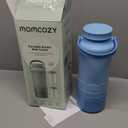 Momcozy 22oz Portable Breast Milk Cooler for Outdoor, Life Saver with 360 Total Cooling for 24 Hours, Larger Capacity Travel Breastmilk Chiller with 2pcs Baby Bottles for Breastmilk Storage