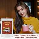 Green Tea Organic Coffee - with Arabica Coffee, Green Tea Extract 600mg - Natural Pure Organic Green Tea Coffee, Contains antioxidant ingredients,Instant Coffee - 6.7 oz